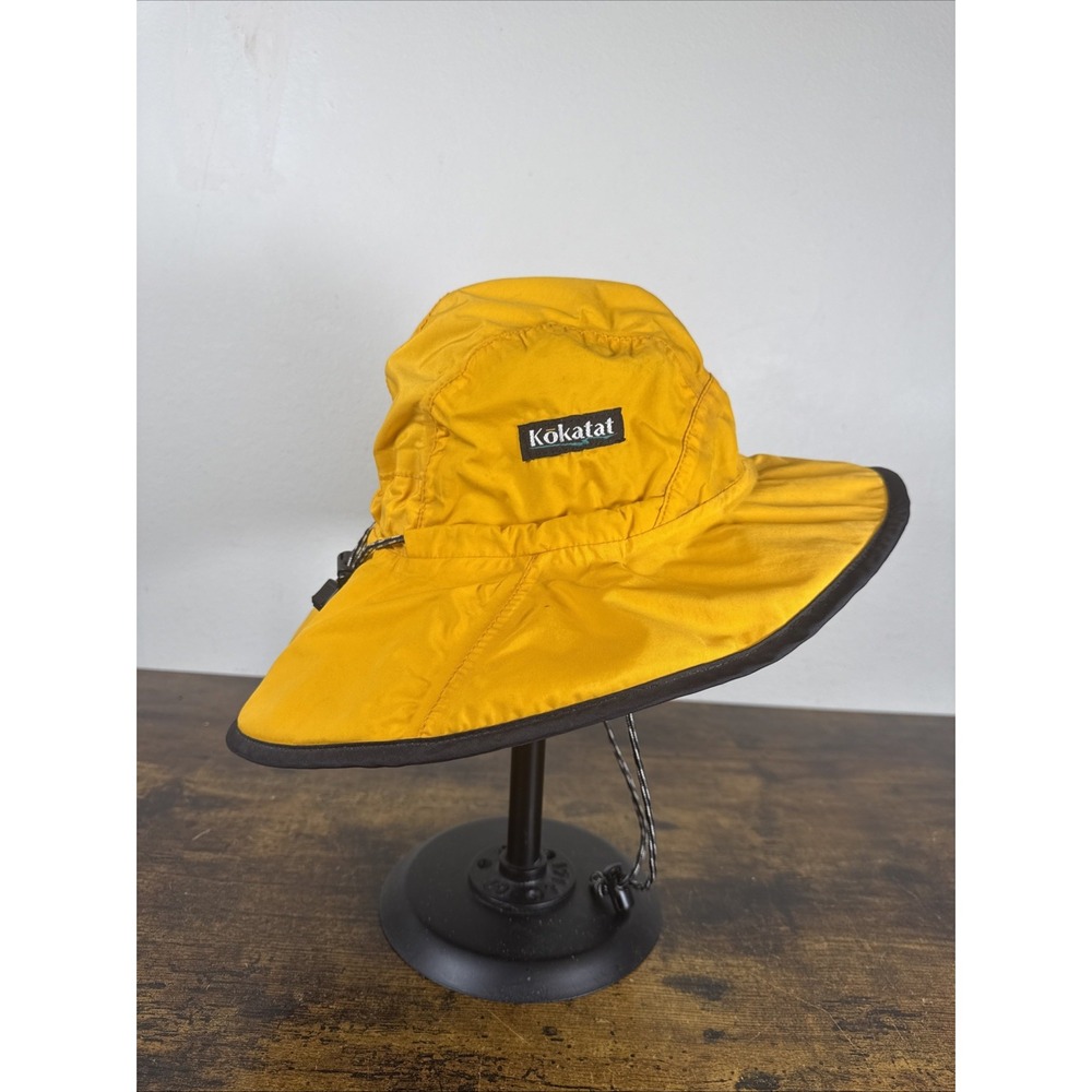 KŌKATAT SeaWester Ocean Paddle Hat – Small – Yellow – Sun/Rain Lightweight  EUC